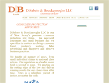 Tablet Screenshot of disabatolaw.com